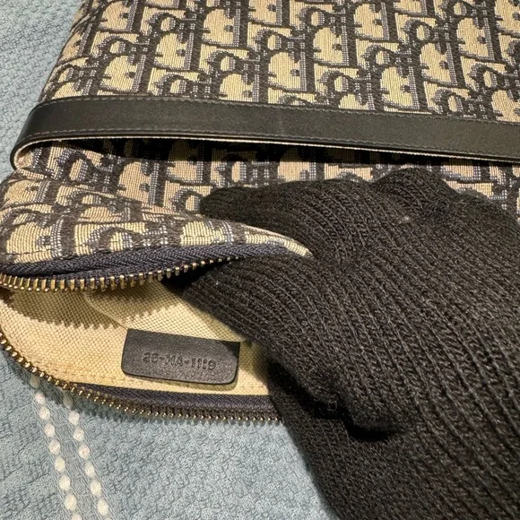 Christian Dior Saddle Cloth Clutch Bag - Picture 9 of 10